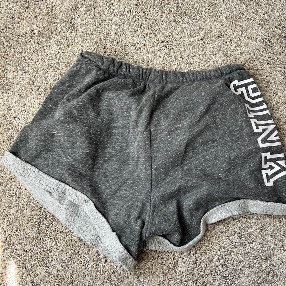 PINK Victoria's Secret Charcoal Athletic Shorts